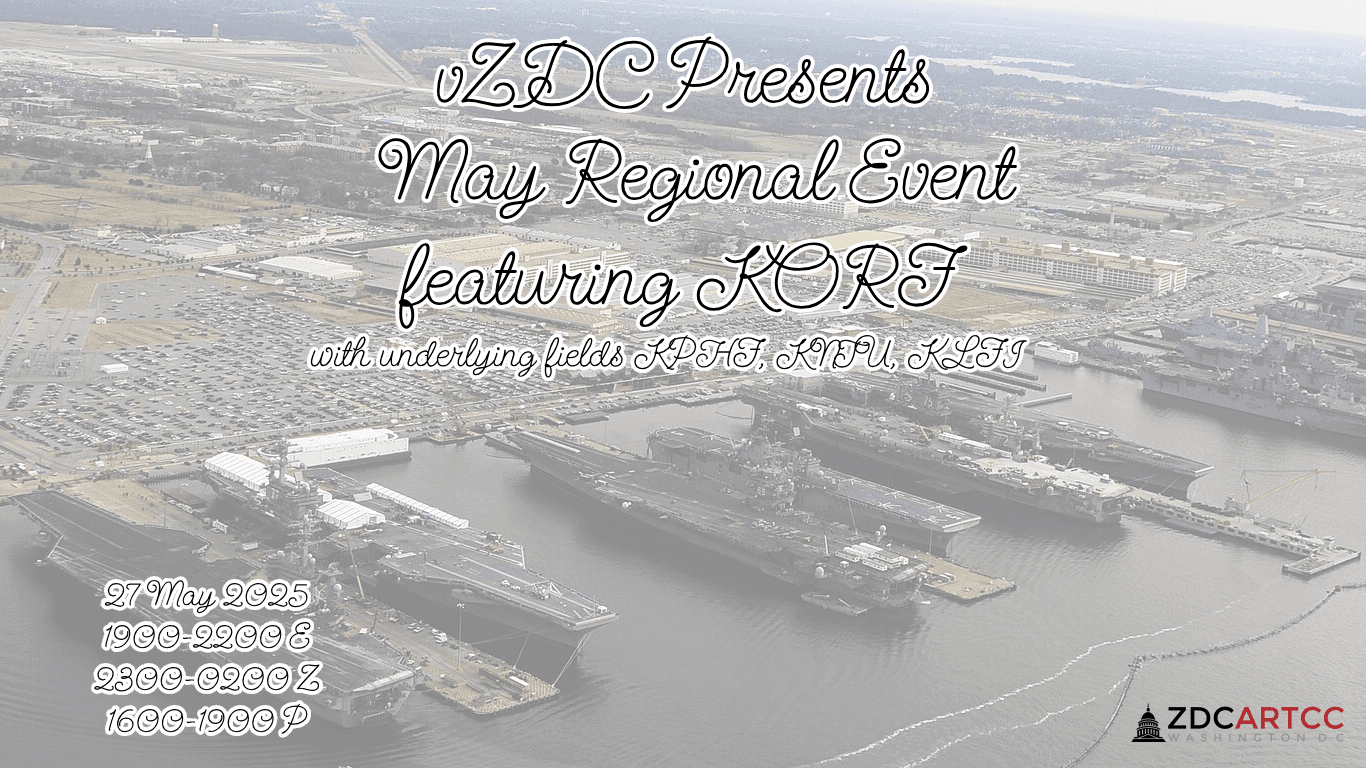 May Regional featuring KORF TRACON