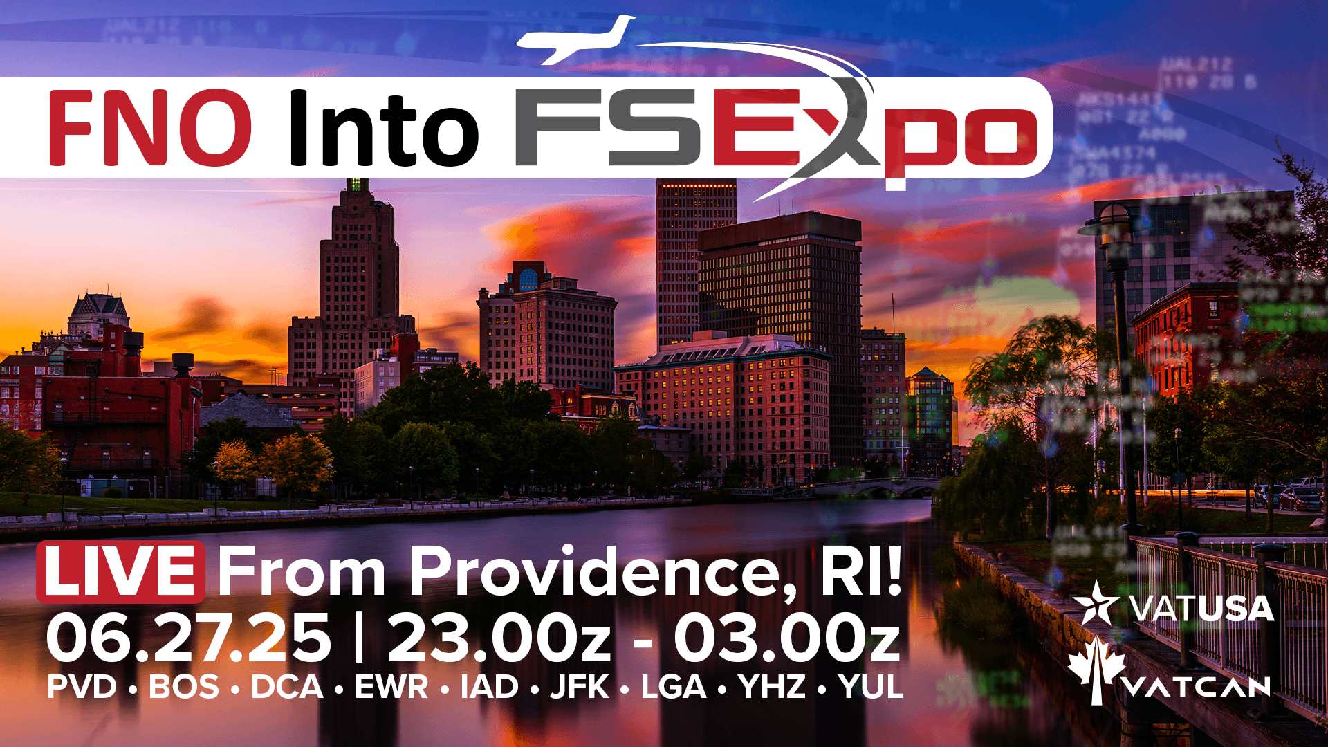 FNO Into FSExpo - Live from Providence, RI