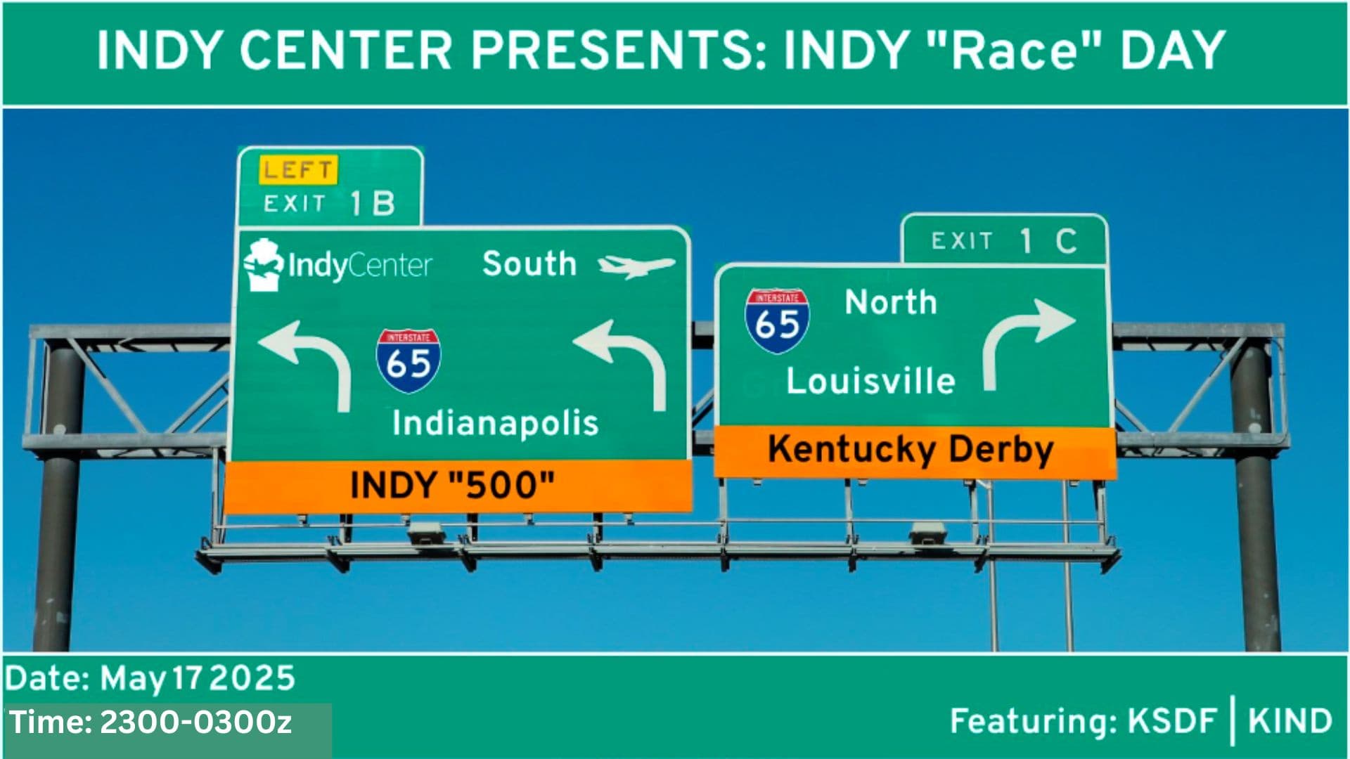 Indy "Race" Day