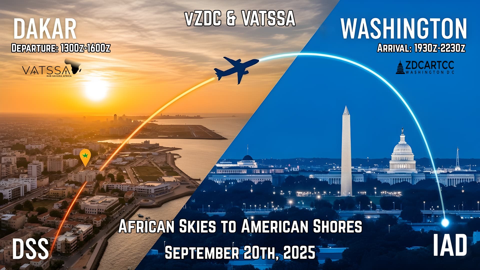 VATSSA & vZDC: African Skies to American Shores