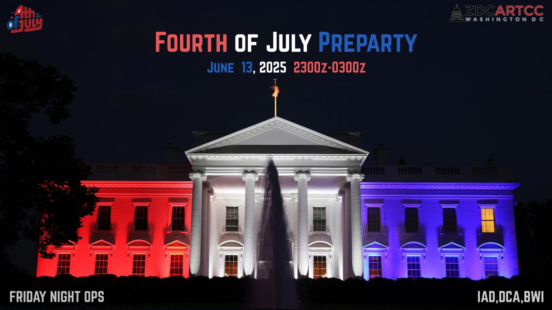 vZDC 4th of July Preparty