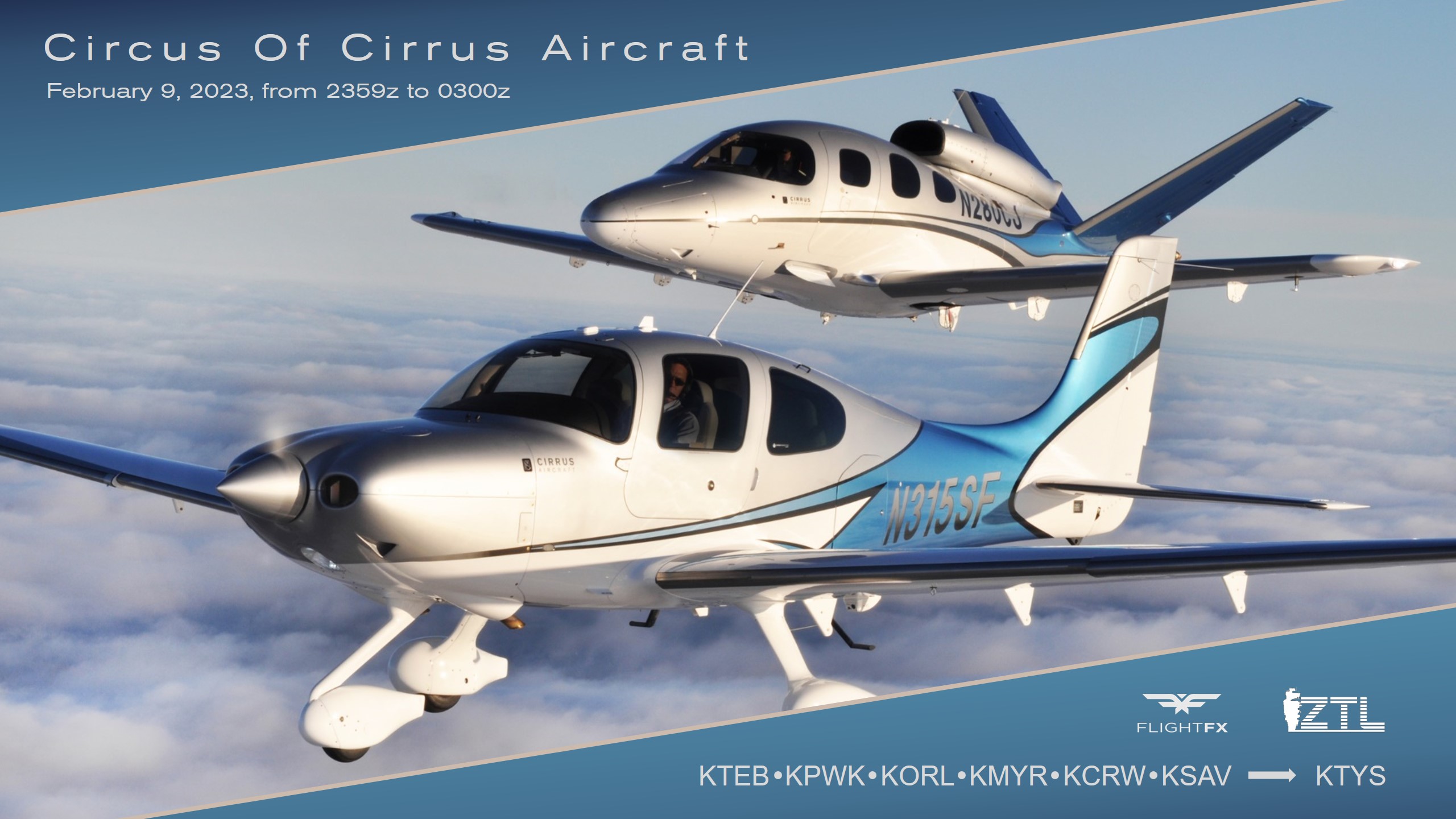 A Circus of Cirrus Aircraft