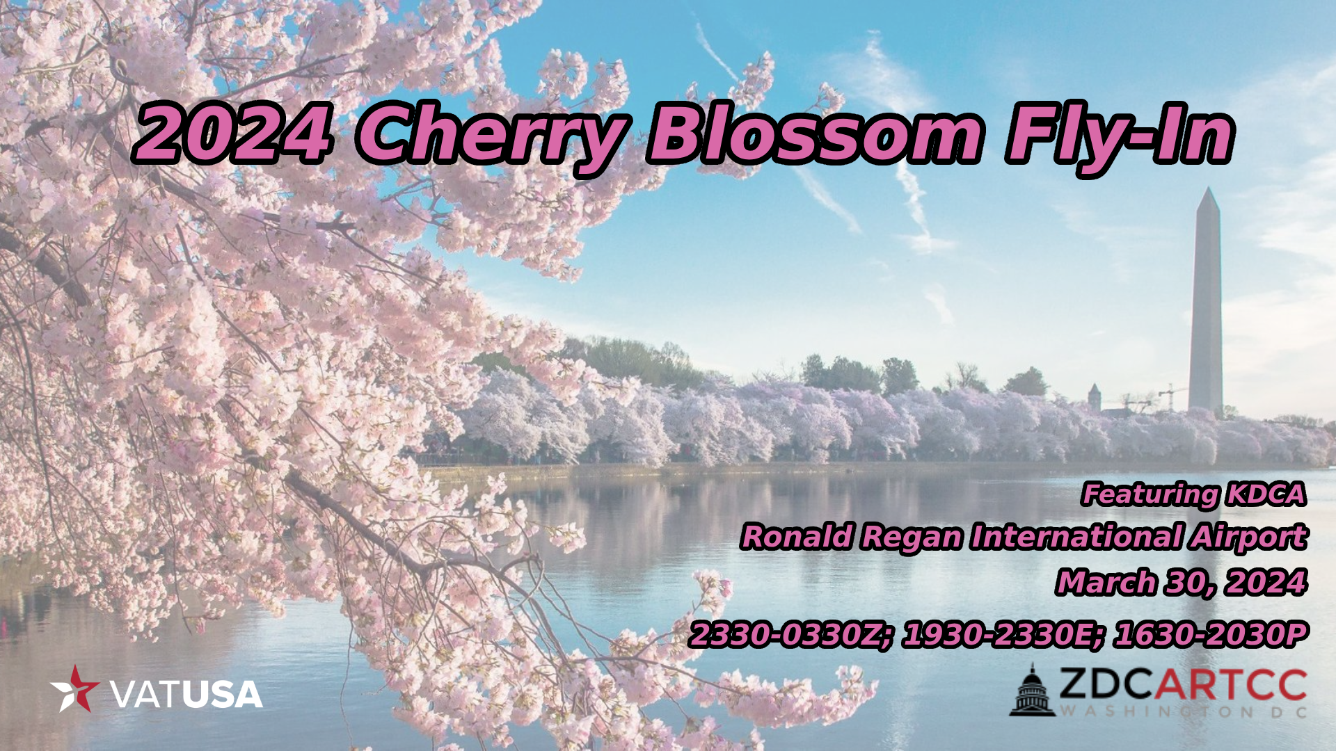vZDC Annual Cherry Blossom Fly In 2024
